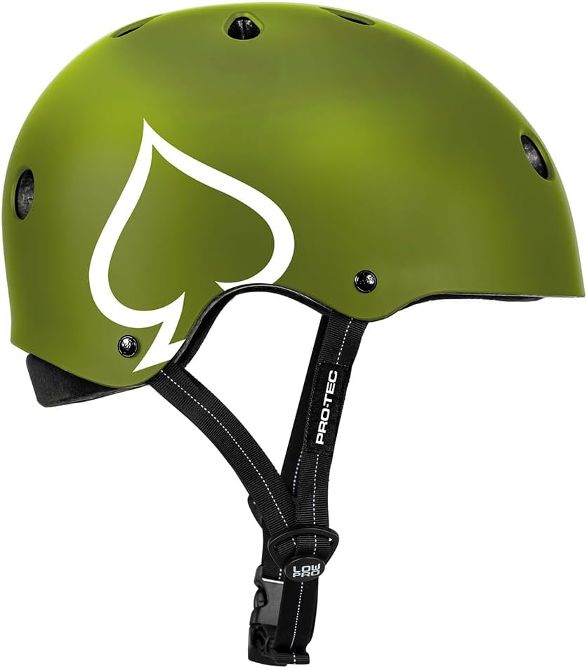 Low PRO Triple Certified Helmet - Ideal for Skateboarding, Bicycling, BMX and Roller Skating