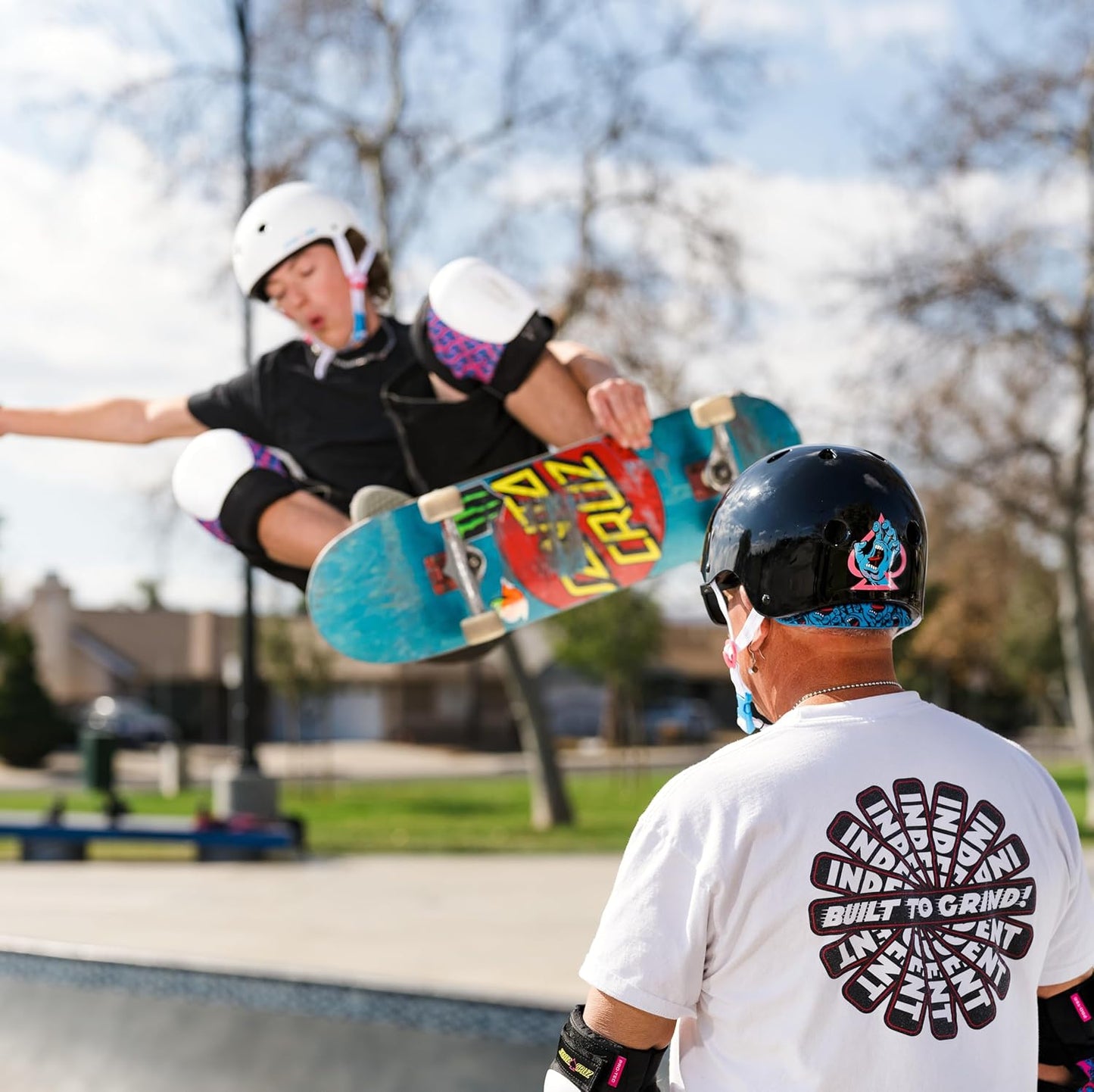 Low PRO Triple Certified Helmet - Ideal for Skateboarding, Bicycling, BMX and Roller Skating
