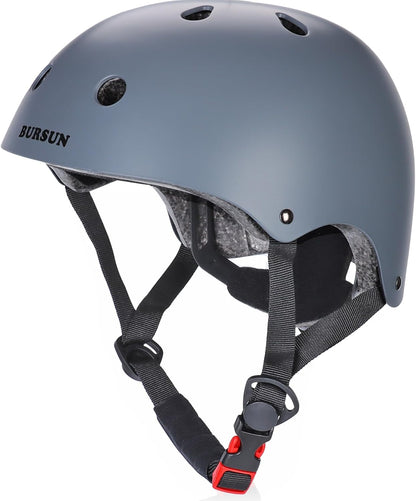 Kids Bike Helmet Ventilation & Adjustable Toddler Helmet for Ages 2-14 Kids Boys Girls Multi-Sport Helmet for Skateboard Roller Skateing Bicycle Scooter blance Bike