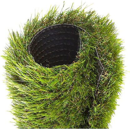 Artificial Grass Square Tiles, 12.2 x 12.2 Inch (2 Pack)