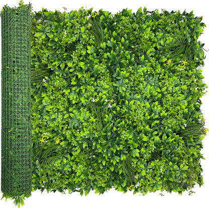 ODTORY Artificial Ivy Privacy Screen Fence Panel, Green 40 X 120 in
