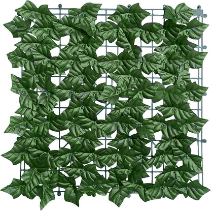 ODTORY Artificial Ivy Privacy Screen Fence Panel, Green 40 X 120 in