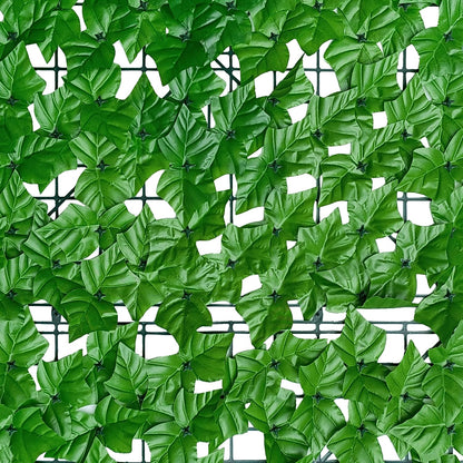 ODTORY Artificial Ivy Privacy Screen Fence Panel, Green 40 X 120 in