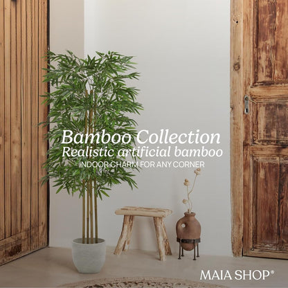 5ft Artificial Bamboo Tree - Indoor Faux Plant