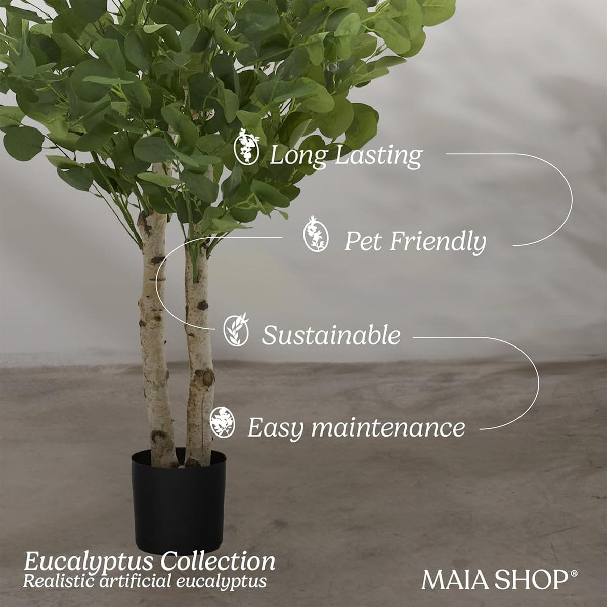 5ft Artificial Bamboo Tree - Indoor Faux Plant