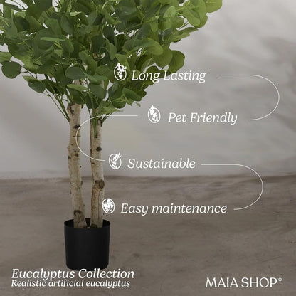 5ft Artificial Bamboo Tree - Indoor Faux Plant