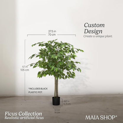 5ft Artificial Bamboo Tree - Indoor Faux Plant