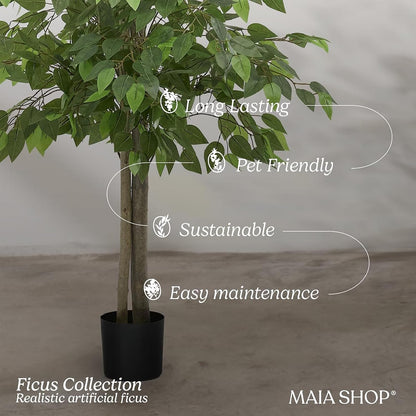 5ft Artificial Bamboo Tree - Indoor Faux Plant