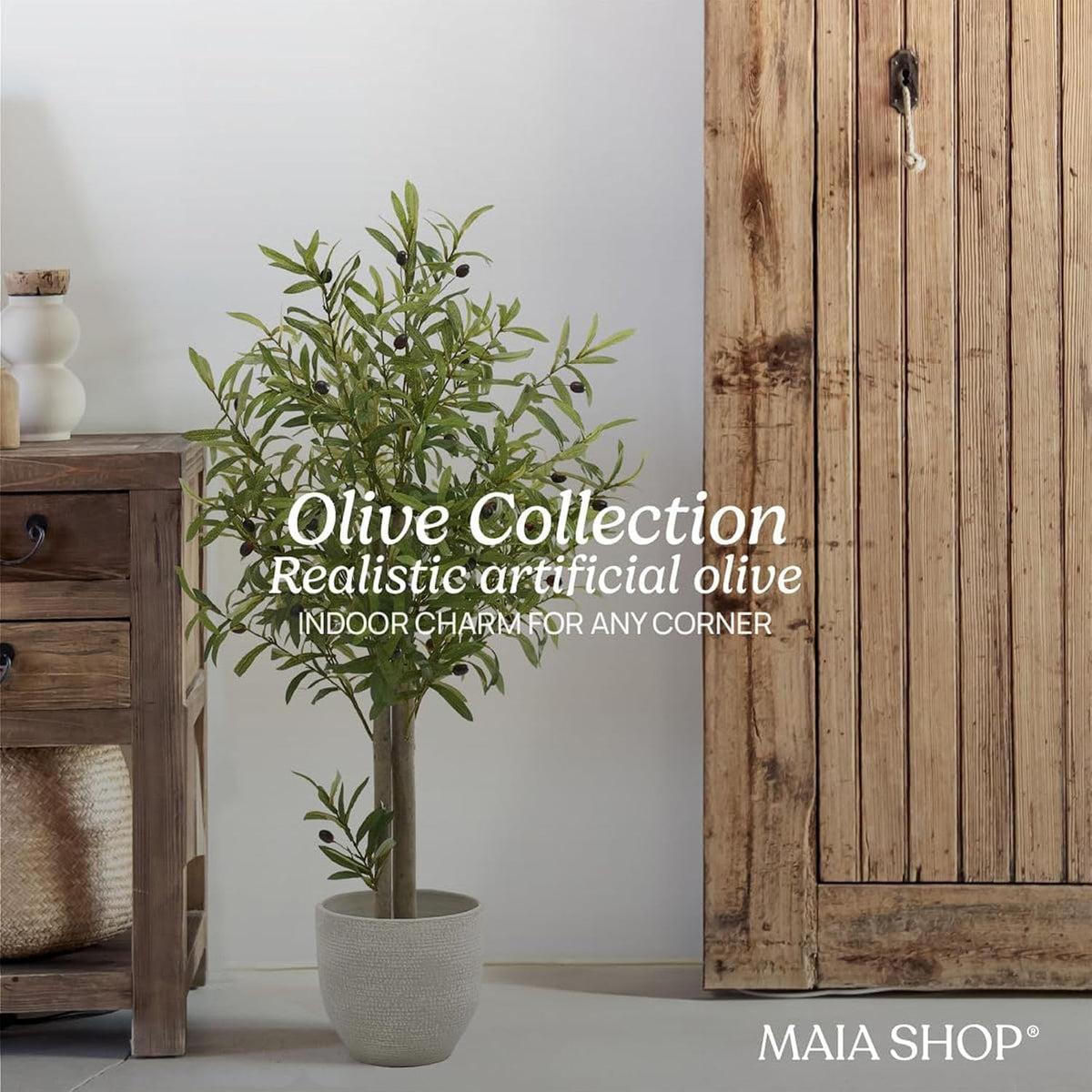 5ft Artificial Bamboo Tree - Indoor Faux Plant
