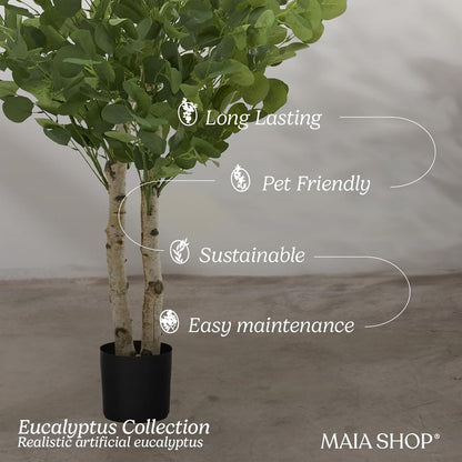 5ft Artificial Bamboo Tree - Indoor Faux Plant