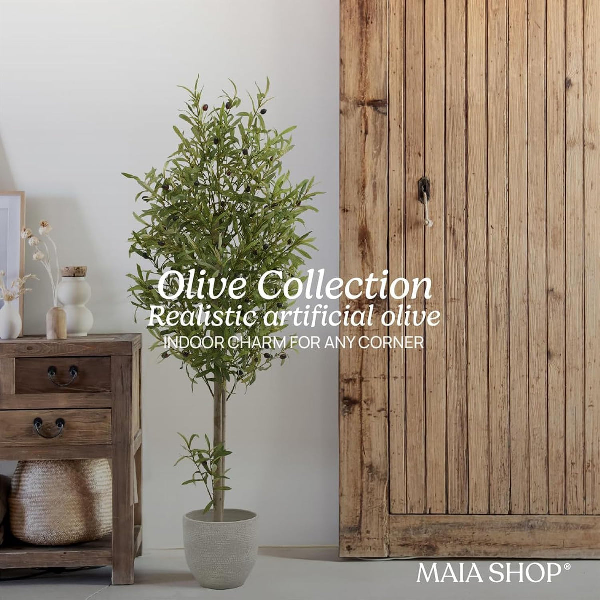 5ft Artificial Bamboo Tree - Indoor Faux Plant