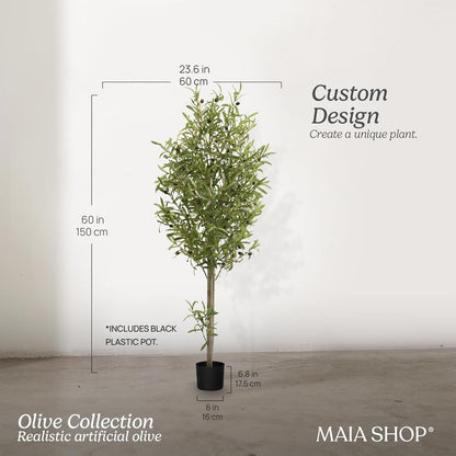 5ft Artificial Bamboo Tree - Indoor Faux Plant