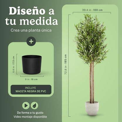 5ft Artificial Bamboo Tree - Indoor Faux Plant