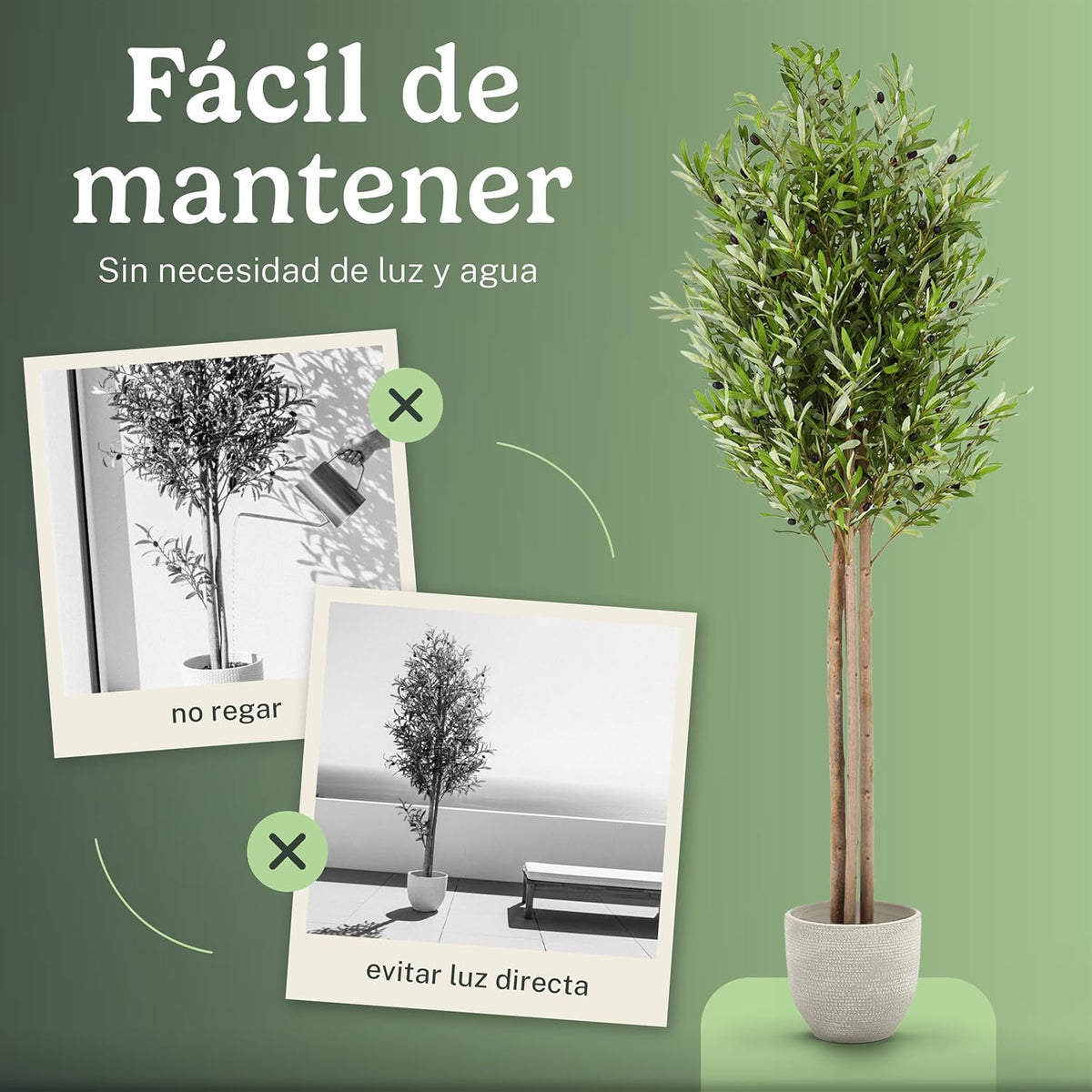 5ft Artificial Bamboo Tree - Indoor Faux Plant