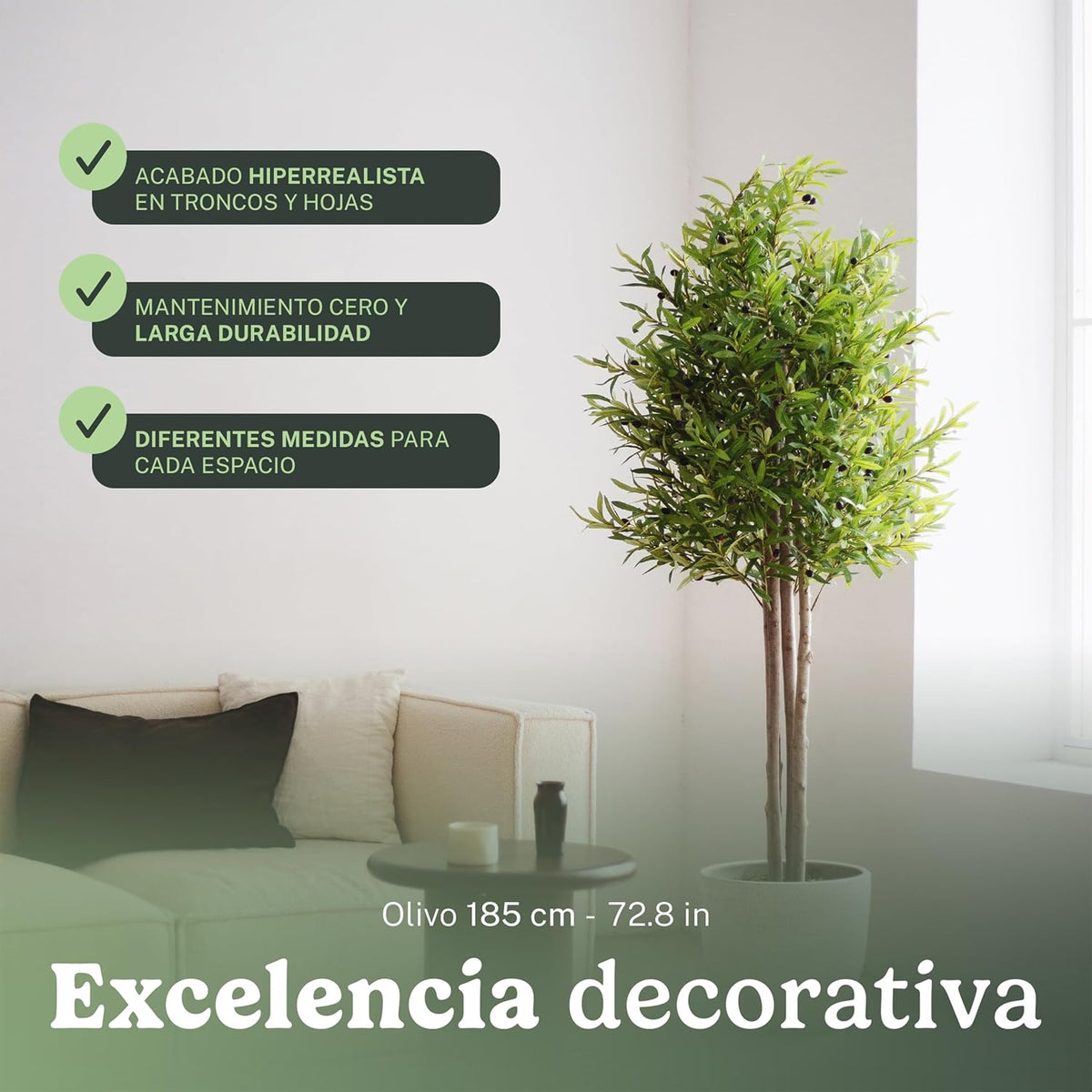 5ft Artificial Bamboo Tree - Indoor Faux Plant