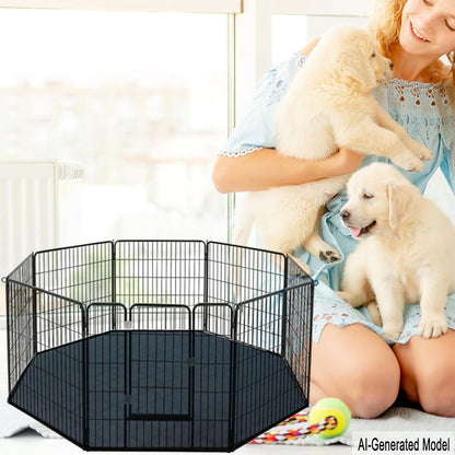 47' Hexagon Washable Guinea Pig Playpen Mat Leakproof Anti-Slip