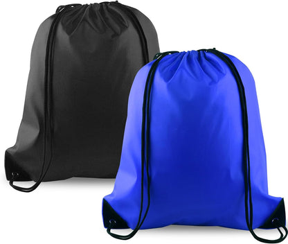 25Pcs Yellow Drawstring Bags - String Backpacks for Gym, Sport, Traveling