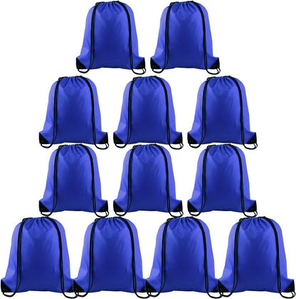 25Pcs Yellow Drawstring Bags - String Backpacks for Gym, Sport, Traveling
