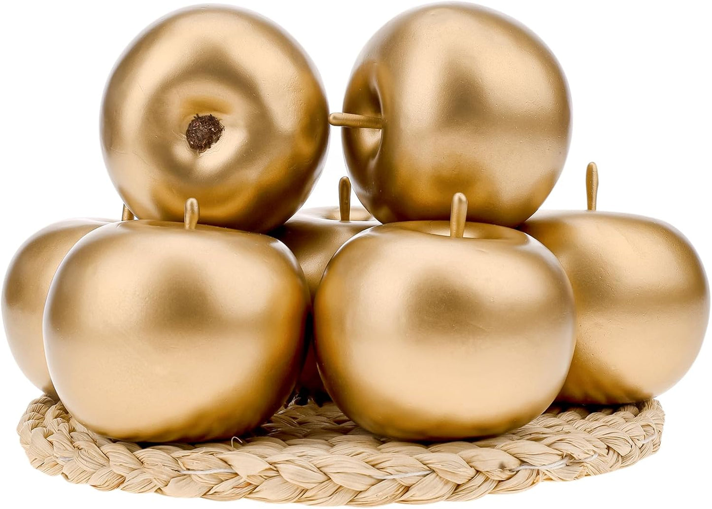 6pcs Artificial Peach Decoration Fake Nectarine Fruit Display Faux Lifelike Fruits Ornament Home Party Kitchen Christmas