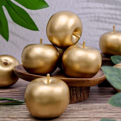 6pcs Artificial Peach Decoration Fake Nectarine Fruit Display Faux Lifelike Fruits Ornament Home Party Kitchen Christmas