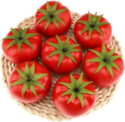 6pcs Artificial Peach Decoration Fake Nectarine Fruit Display Faux Lifelike Fruits Ornament Home Party Kitchen Christmas
