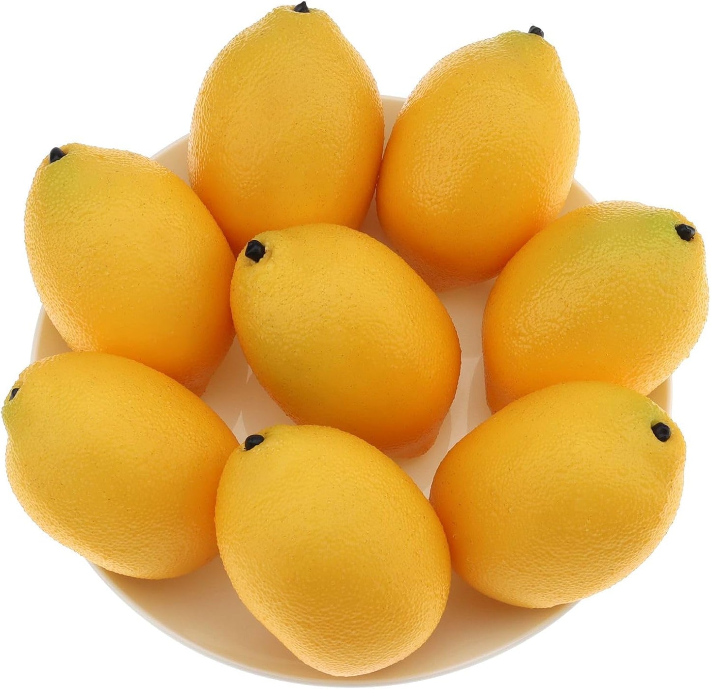 6pcs Artificial Peach Decoration Fake Nectarine Fruit Display Faux Lifelike Fruits Ornament Home Party Kitchen Christmas