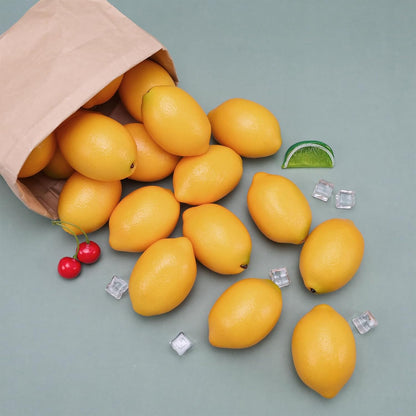 6pcs Artificial Peach Decoration Fake Nectarine Fruit Display Faux Lifelike Fruits Ornament Home Party Kitchen Christmas