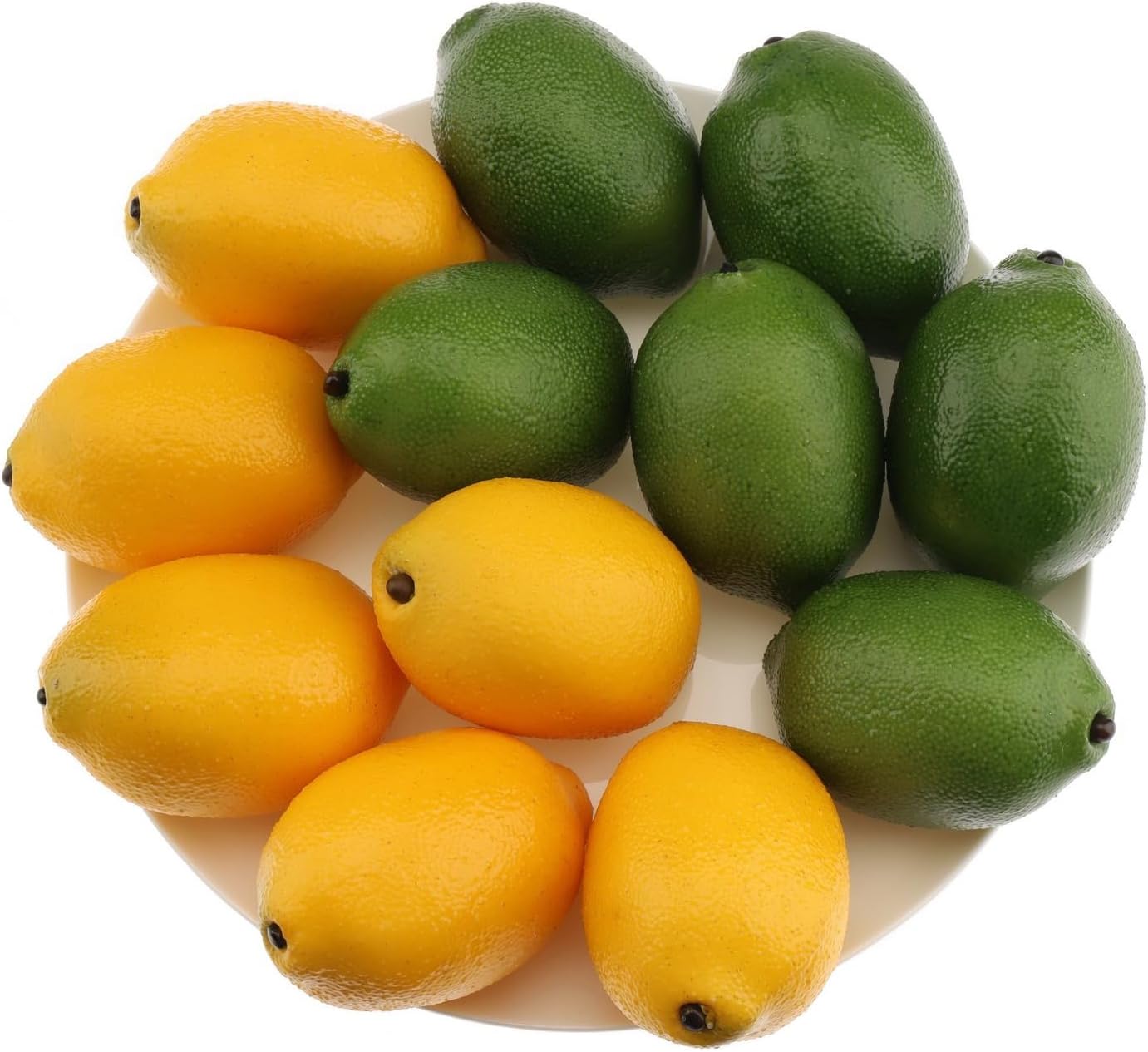 6pcs Artificial Peach Decoration Fake Nectarine Fruit Display Faux Lifelike Fruits Ornament Home Party Kitchen Christmas