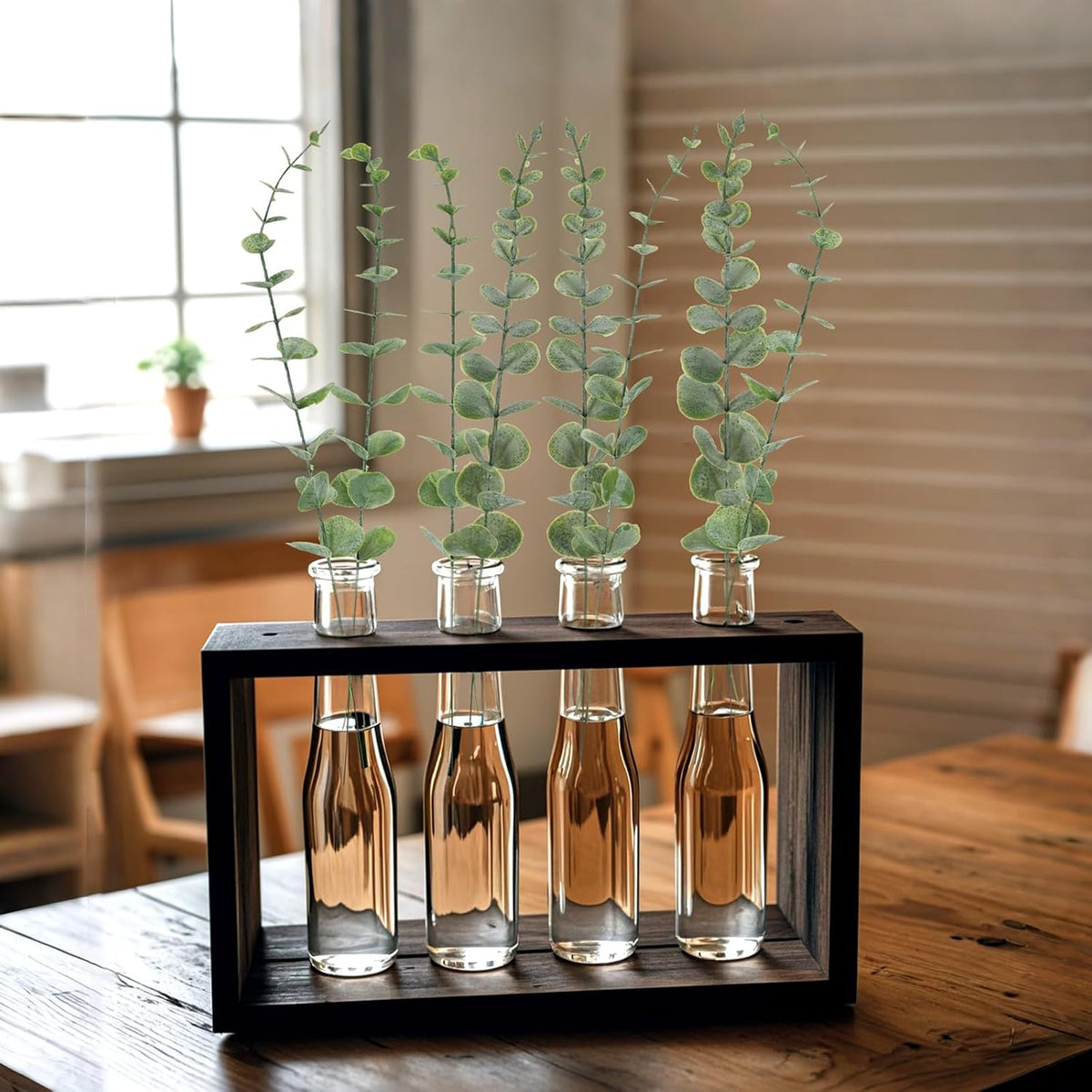 20pcs Eucalyptus Stems Artificial Eucalyptus Leaves Stems Artificial Fake Flowers for Home Office Flowers Bouquet Centerpiece Wedding Decoration Christmas Decor 2026