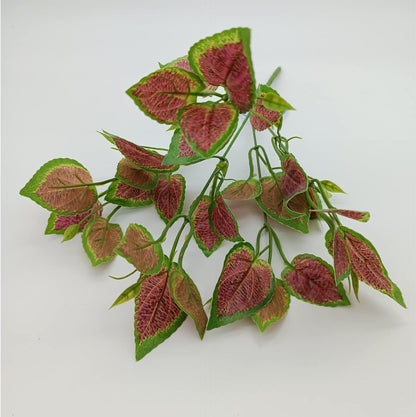 Reptile Plants for Bearded Dragon Tank Accessories, Terrarium Plant Artificial Decor for Snake Cage, Fake Plant for Leopard Gecko Habitat, Lizard Chameleon Ball Pythons (Group BN)