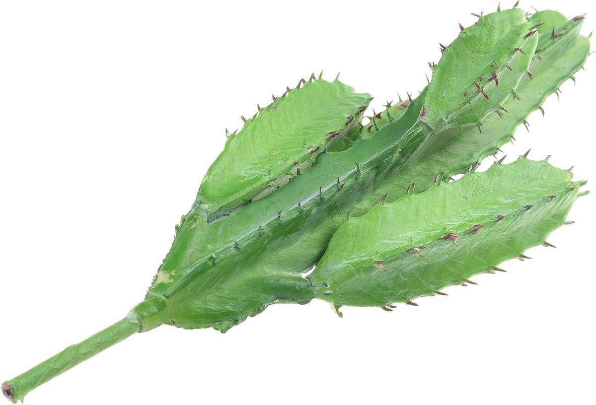 Bluecell 2pcs Real Looking Artificial Cactus Plant DIY Material for Home Decoration Flower Arrangement