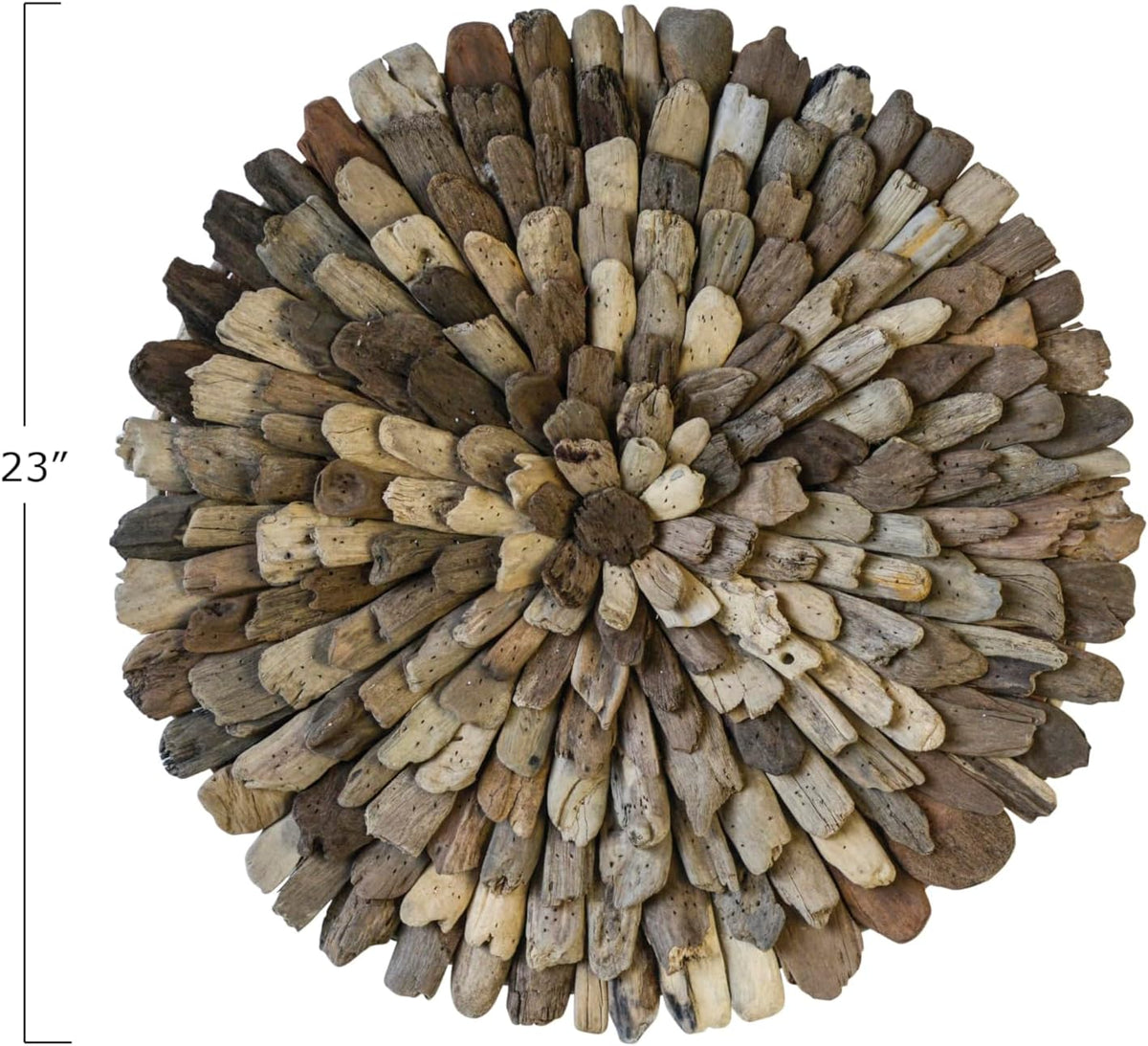 Round Driftwood Wall Décor