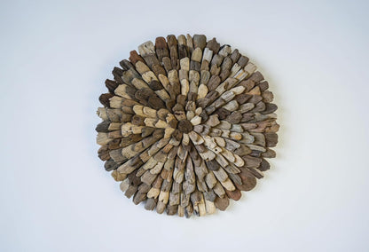 Round Driftwood Wall Décor