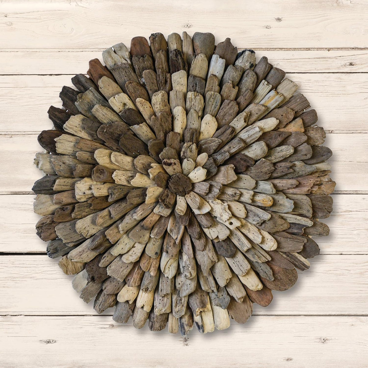 Round Driftwood Wall Décor