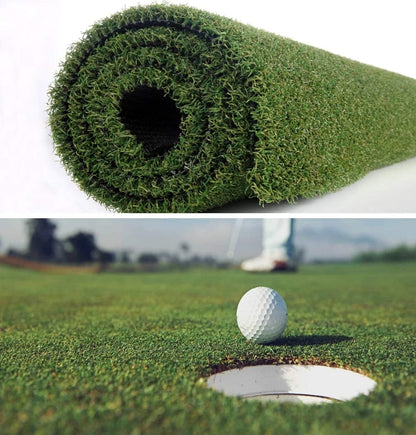 Pro Putting Green Golf Artificial Grass Turf - Indoor Outdoor Golf Training Mat, Synthetic Fake Grass for Baseball Football Gym Sports
