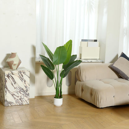 Bird of Paradise Plant Artificial 6ft,Faux Plants Indoor Tall with 12 Trunks - The Perfect Indoor Silk Floor Plant for Home Decor in Living Room, Office, and Bedroom (6FT Bird of Paradise)
