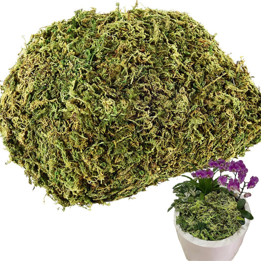 10.2 OZ Fake Moss for Potted Plants & Fake Plants - Artificial Faux Moss for Planters & Craft