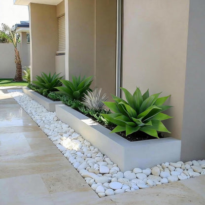 Agave Plant Artificial Faux Cactus Plants Indoor 13.7" Succulents Outdoor | UV Resistan Spiked Artificial Outdoor Plants for Planters Patio Office Table Farmhouse Home Decor