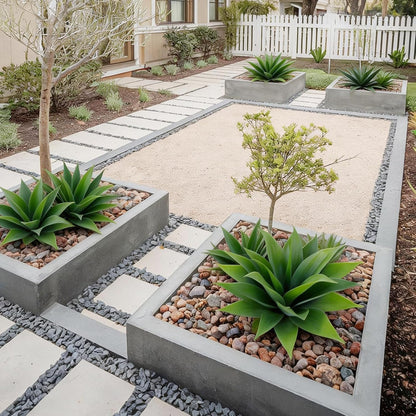 Agave Plant Artificial Faux Cactus Plants Indoor 13.7" Succulents Outdoor | UV Resistan Spiked Artificial Outdoor Plants for Planters Patio Office Table Farmhouse Home Decor
