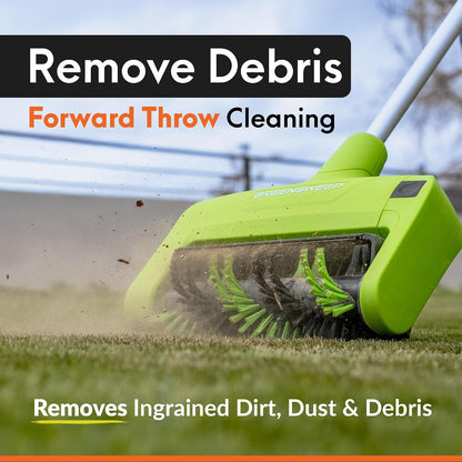 Reviver Volt | Cordless Artificial Grass Power Brush, Lightweight Turf Cleaner, Restores Flattened Grass Fibres, Lifts Dirt, Debris & Pet Hair