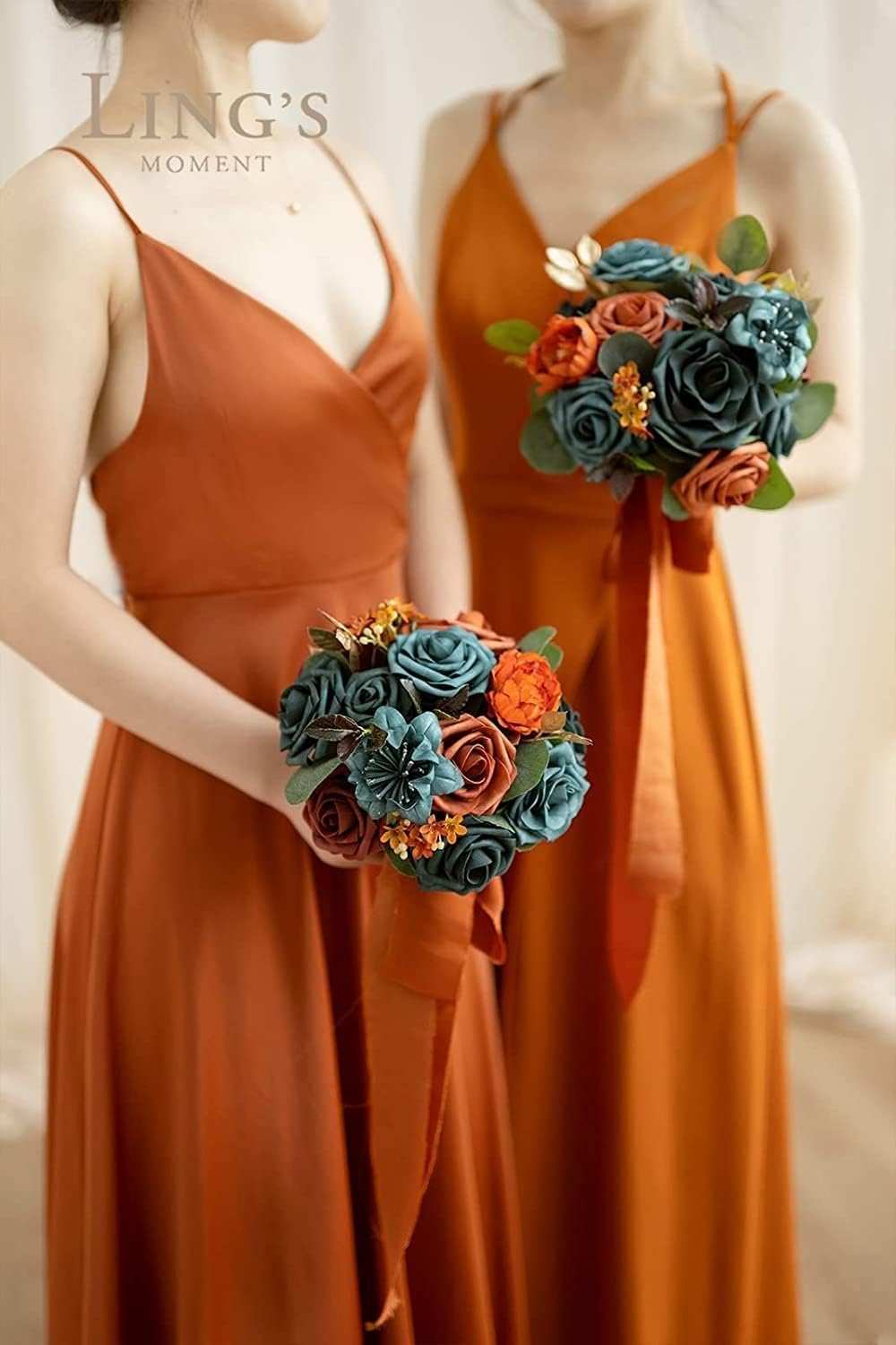 Artificial Flowers, 3" Roses in Emerald Green Shades