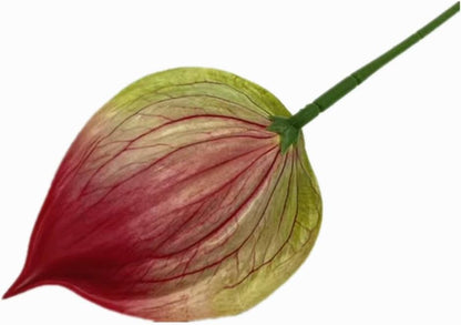 8pccs Artificial Anthurium Plant 3D Print Latex Alocasia Real Touch Flamingo Lily Flower (light purple)
