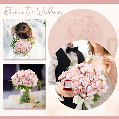 48 Pcs Ranunculus Artificial Flower,Real to Lifelike Peonies Artificial Flower Silk Faux DIY Bouquet for Wedding Bridal Shower Valentine Centerpieces Arrangements Home Decorations(White)