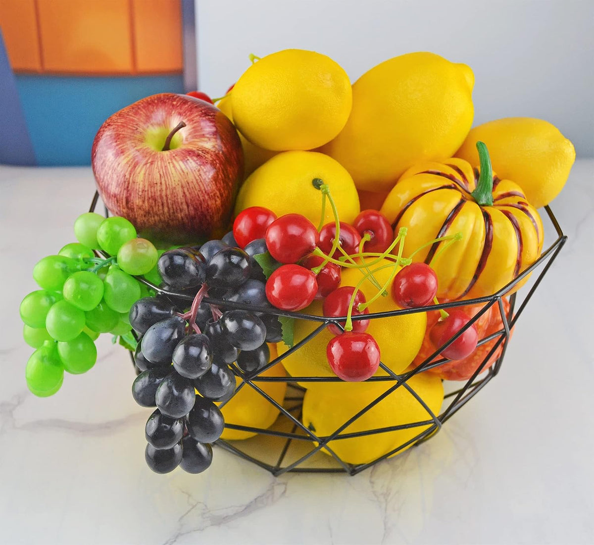 Artificial Lemons Simulation Lifelike Lemons Fake Fruit for Home Kitchen Wedding Party Decoration Photography (Big Size, Yellow)
