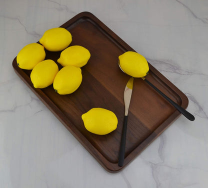 Artificial Lemons Simulation Lifelike Lemons Fake Fruit for Home Kitchen Wedding Party Decoration Photography (Big Size, Yellow)