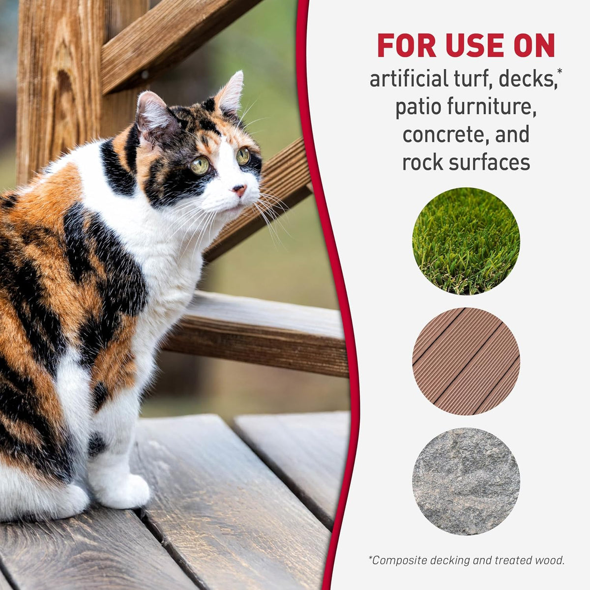 Outdoor Pet Stain & Odor Remover, 64 oz Flip & Go Sprayer