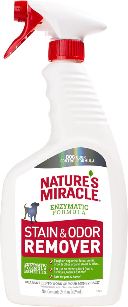 Outdoor Pet Stain & Odor Remover, 64 oz Flip & Go Sprayer