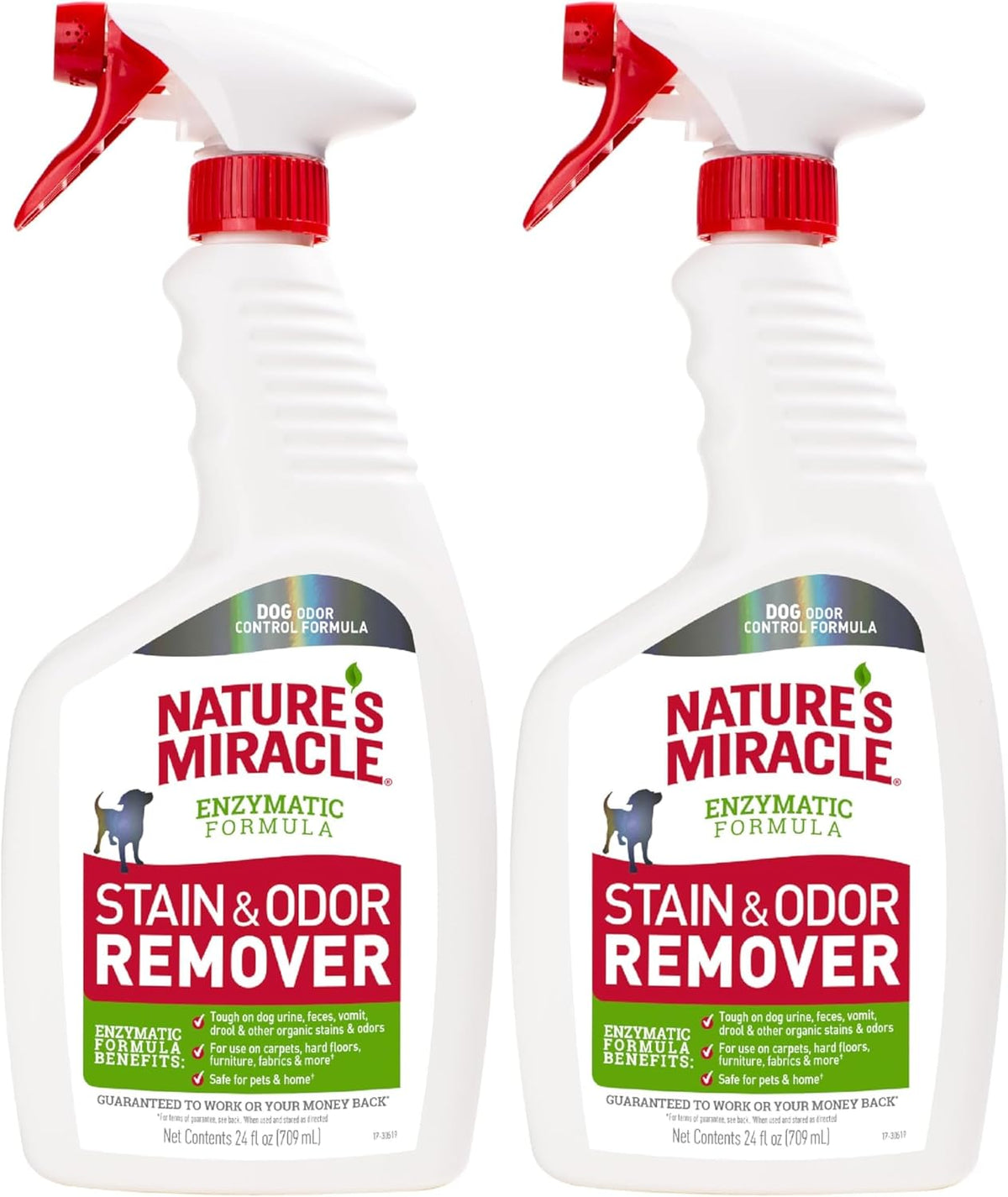 Outdoor Pet Stain & Odor Remover, 64 oz Flip & Go Sprayer