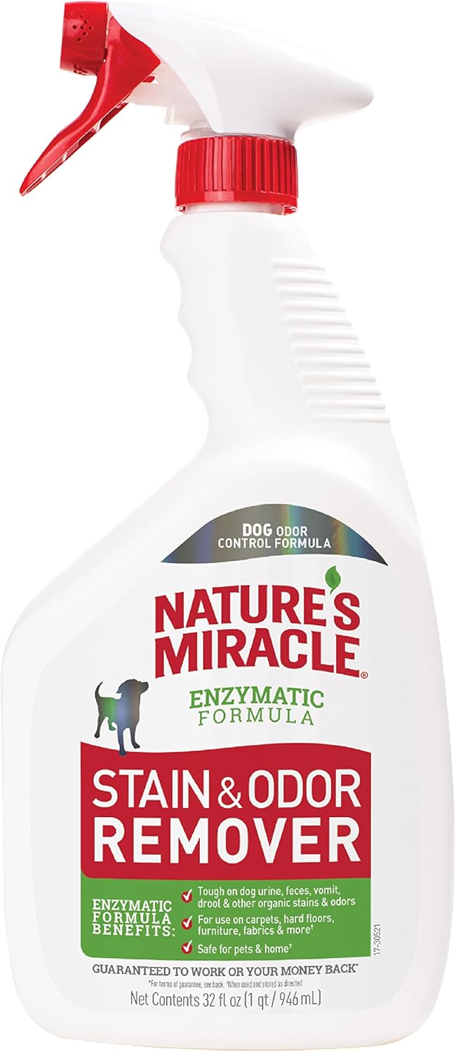 Outdoor Pet Stain & Odor Remover, 64 oz Flip & Go Sprayer