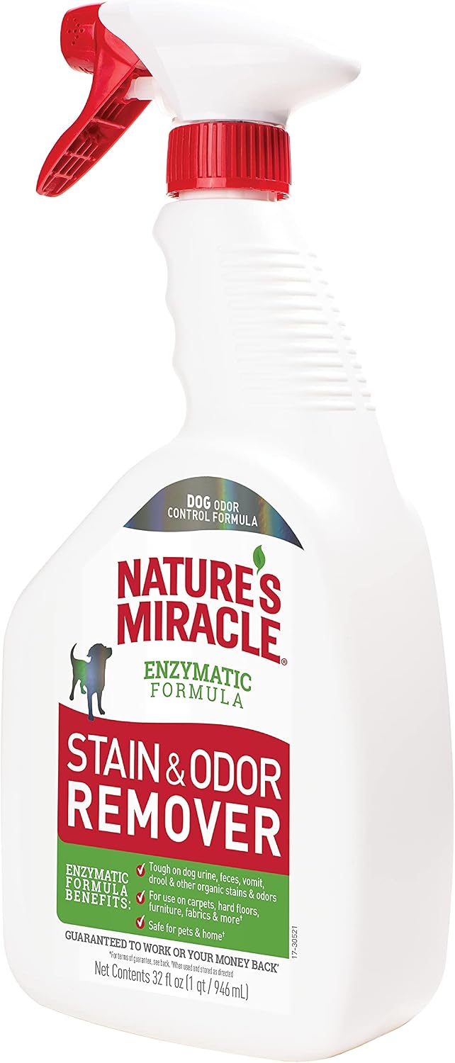Outdoor Pet Stain & Odor Remover, 64 oz Flip & Go Sprayer
